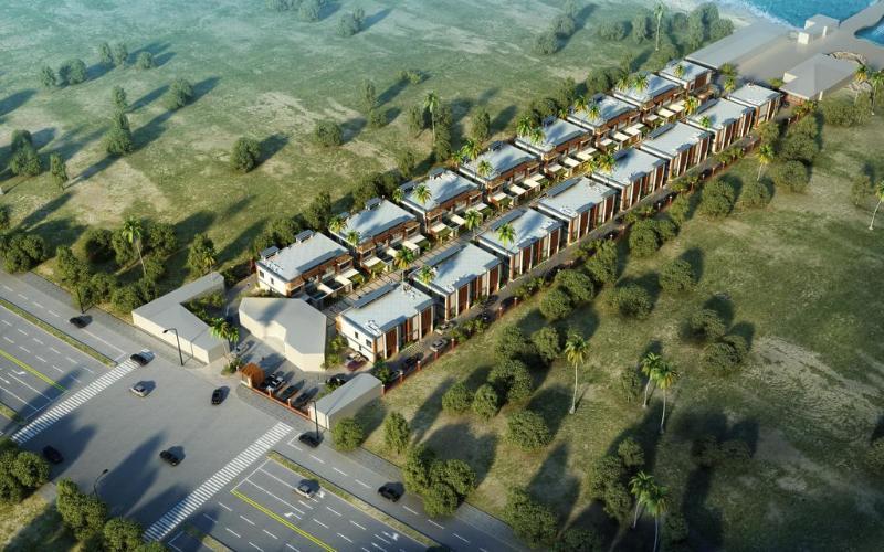 Narcissus Obhur Resort & Spa Cidde Dış mekan fotoğraf 3D rendering of a residential complex